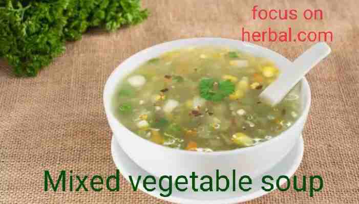 Mixed Vegetable soup recipe