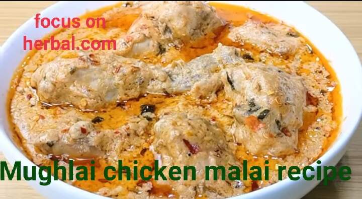 Mughlai chicken malai recipe