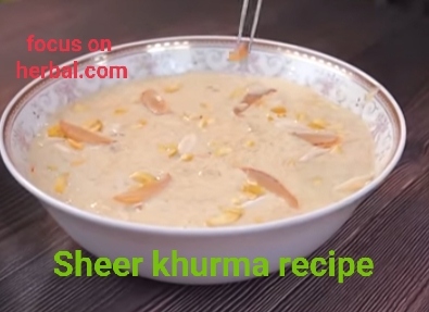Sheer khurma recipe